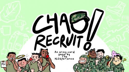CHAO RECRUIT! A uniquely Singaporean army card game