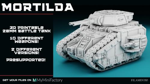 Mortilda Battle Tank