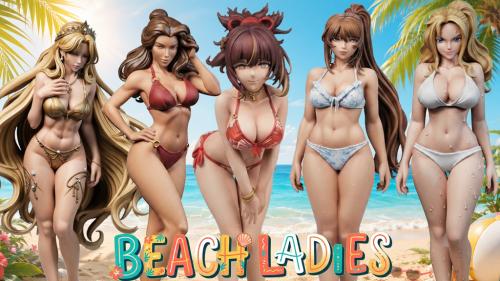 ❤️ Beach Ladies❤️ – 3D Printable STL Pack