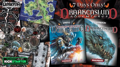 DRAAKENSLUND ADVENTURES: Books for Dragonbane, 5e & OSR