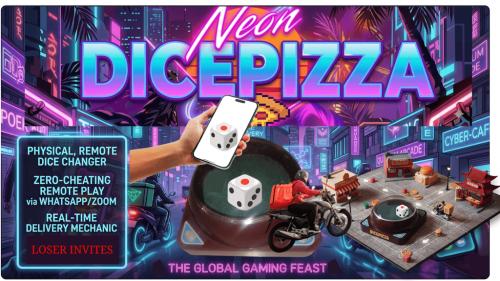 DICEPIZZA — Who’s inviting dinner tonight?