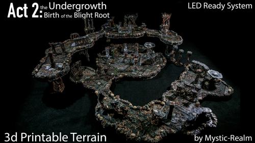 Mystic-Realm s Act2: Undergrowth Birth of the Blight Terrain
